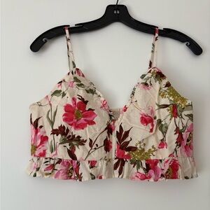 Floral Print Women's Top